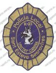 Нашивка кинологического подразделения полиции города Сант-Эстеве-Сесровирес